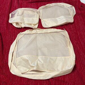 6 Set Travel Accessories Lightweight Storage Bag Space Saver Clothes Pouch Large